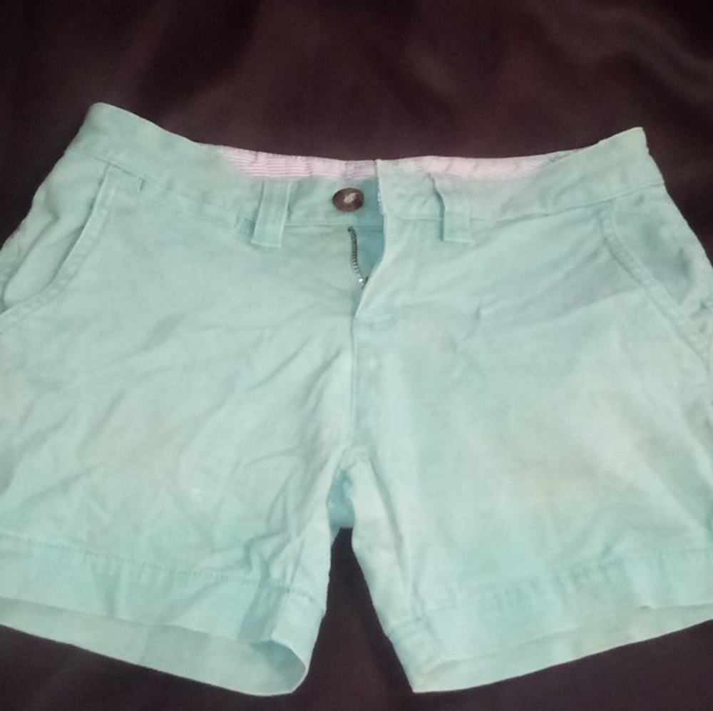 Blue shorts